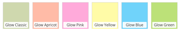 Glow in the dark colors Idaho Falls